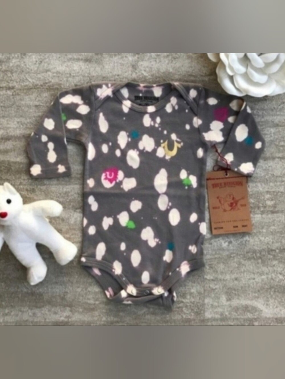 True Religion Long Sleeve Onsie